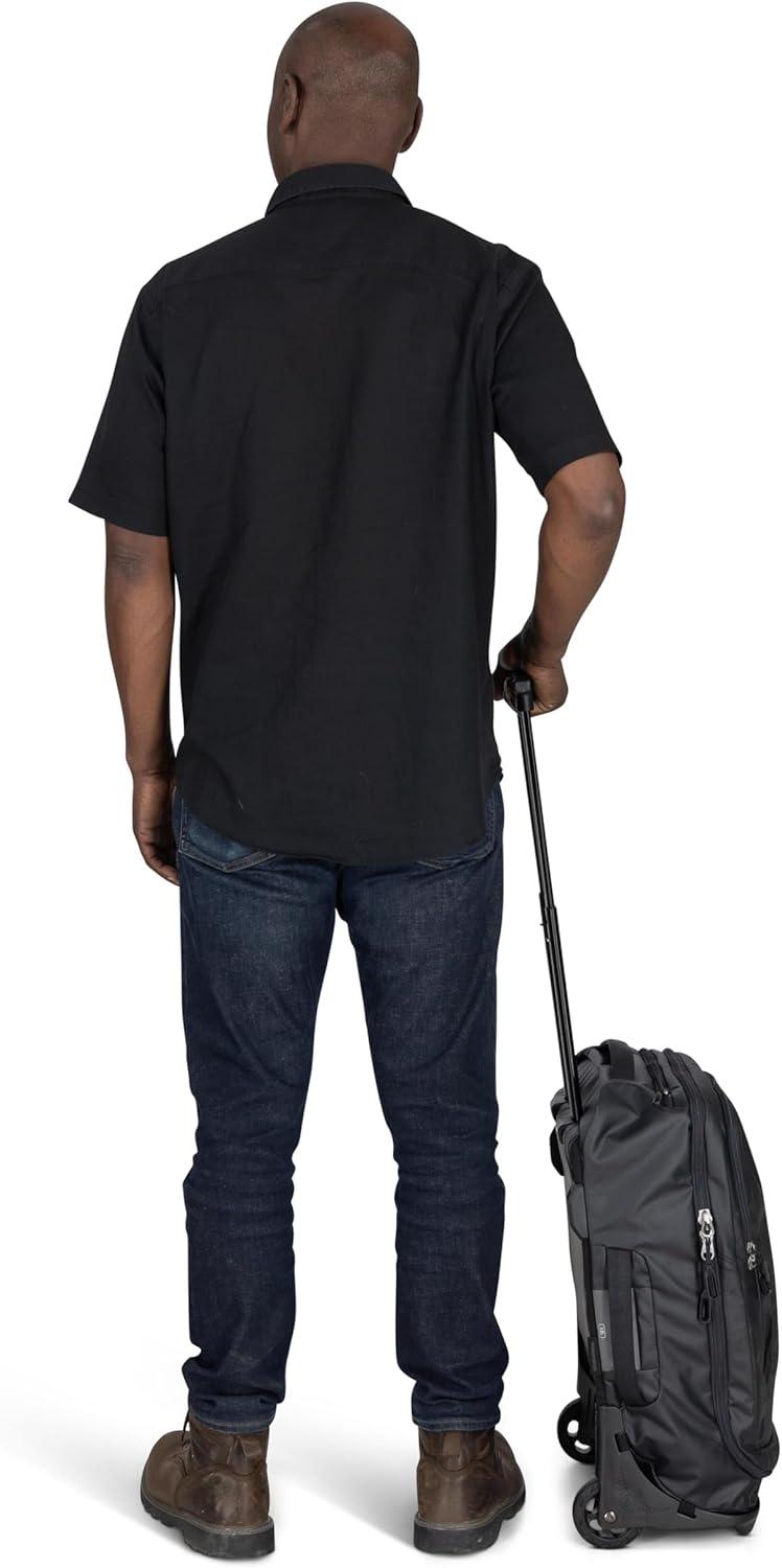 imageOsprey Transporter Wheeled CarryOn Blue FlameNocturnal BlueBlue FlameNocturnal Blue