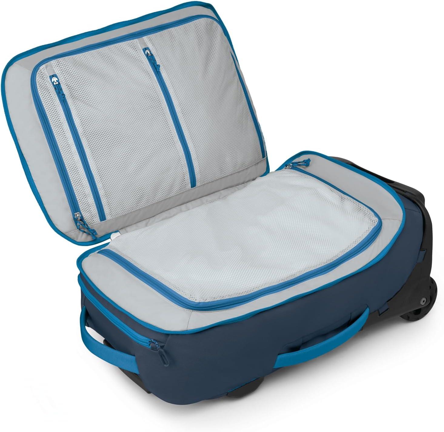 imageOsprey Transporter Wheeled CarryOn Blue FlameNocturnal BlueBlue FlameNocturnal Blue