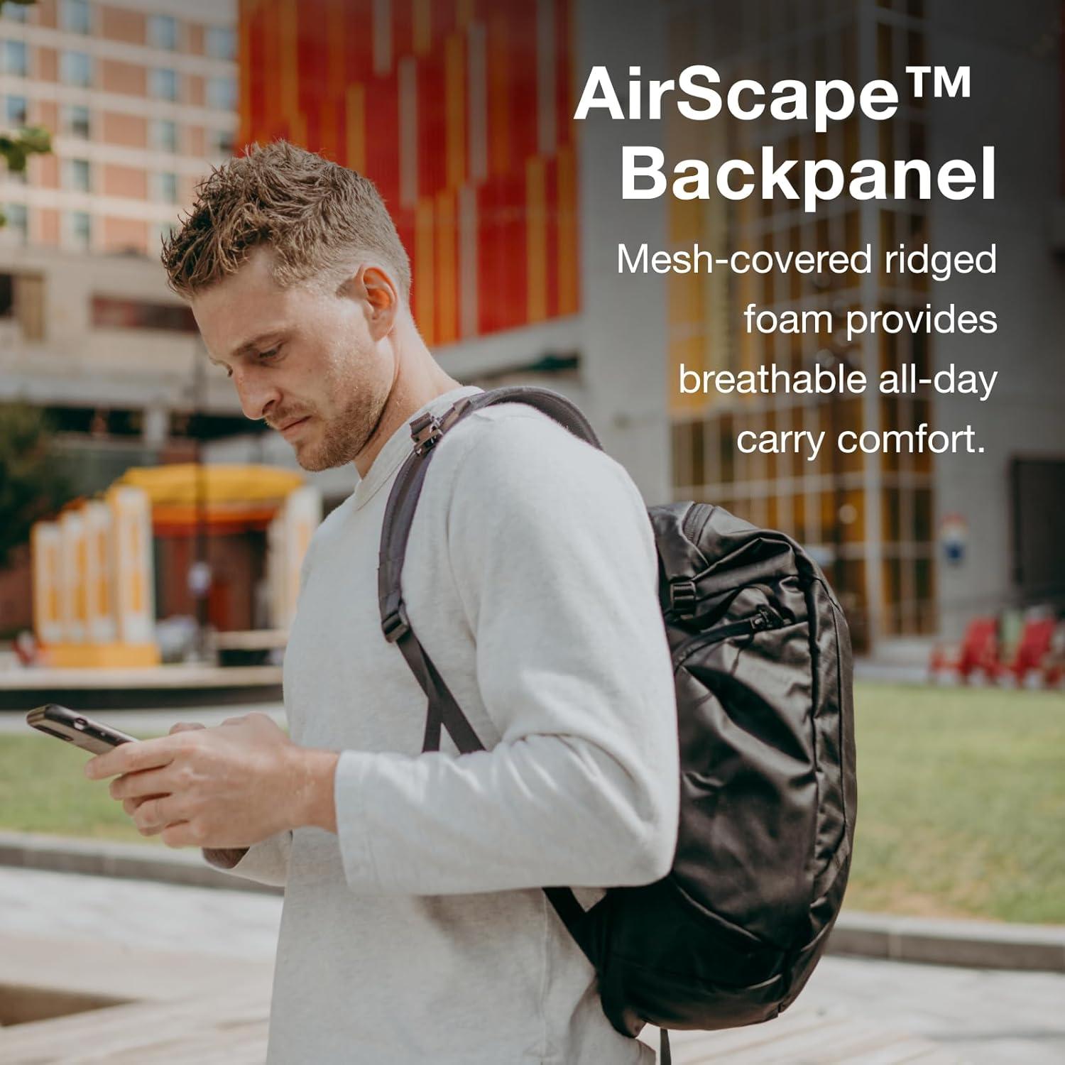 imageOsprey Transporter Zinch WaterResistant Commuter Pack Pine LeafFrosty MintSoundwave Grey