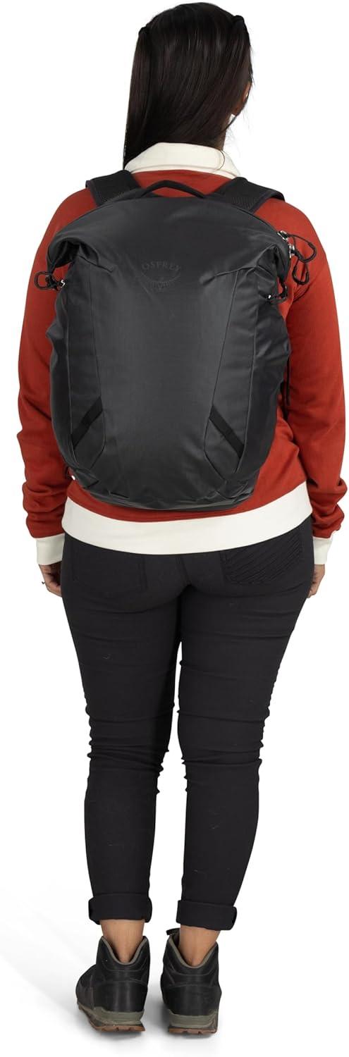 imageOsprey Transporter Zinch WaterResistant Commuter Pack Pine LeafFrosty MintSoundwave Grey