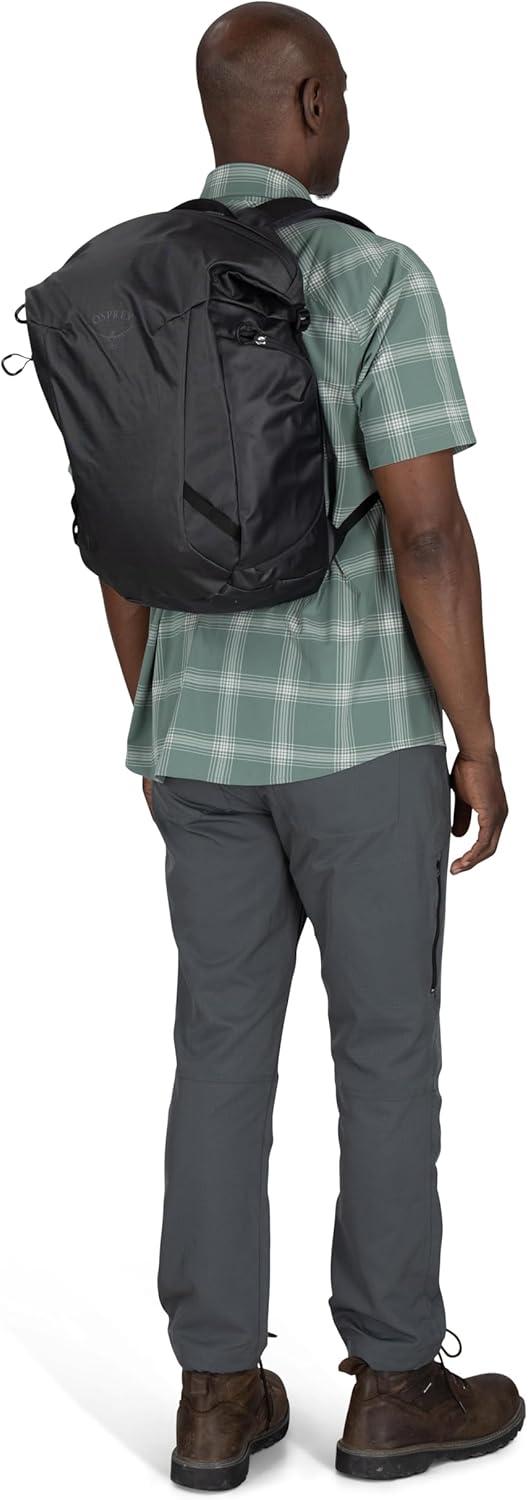 imageOsprey Transporter Zinch WaterResistant Commuter Pack Pine LeafFrosty MintSoundwave Grey