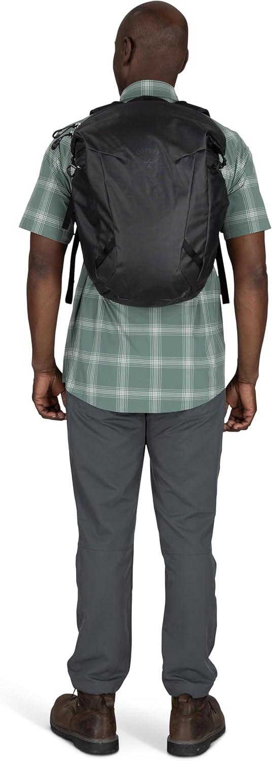 imageOsprey Transporter Zinch WaterResistant Commuter Pack Pine LeafPine LeafEarl Grey