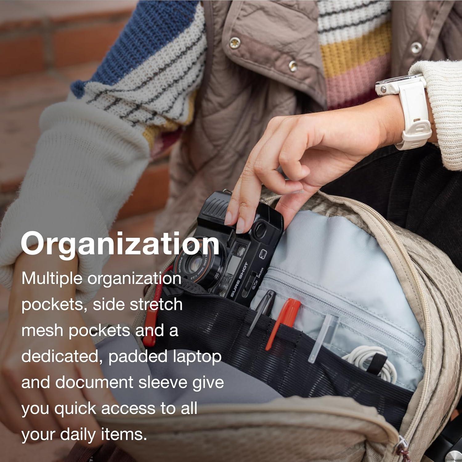 imageOsprey Tropos Laptop Backpack BlackTungstenSoundwave Grey Heather