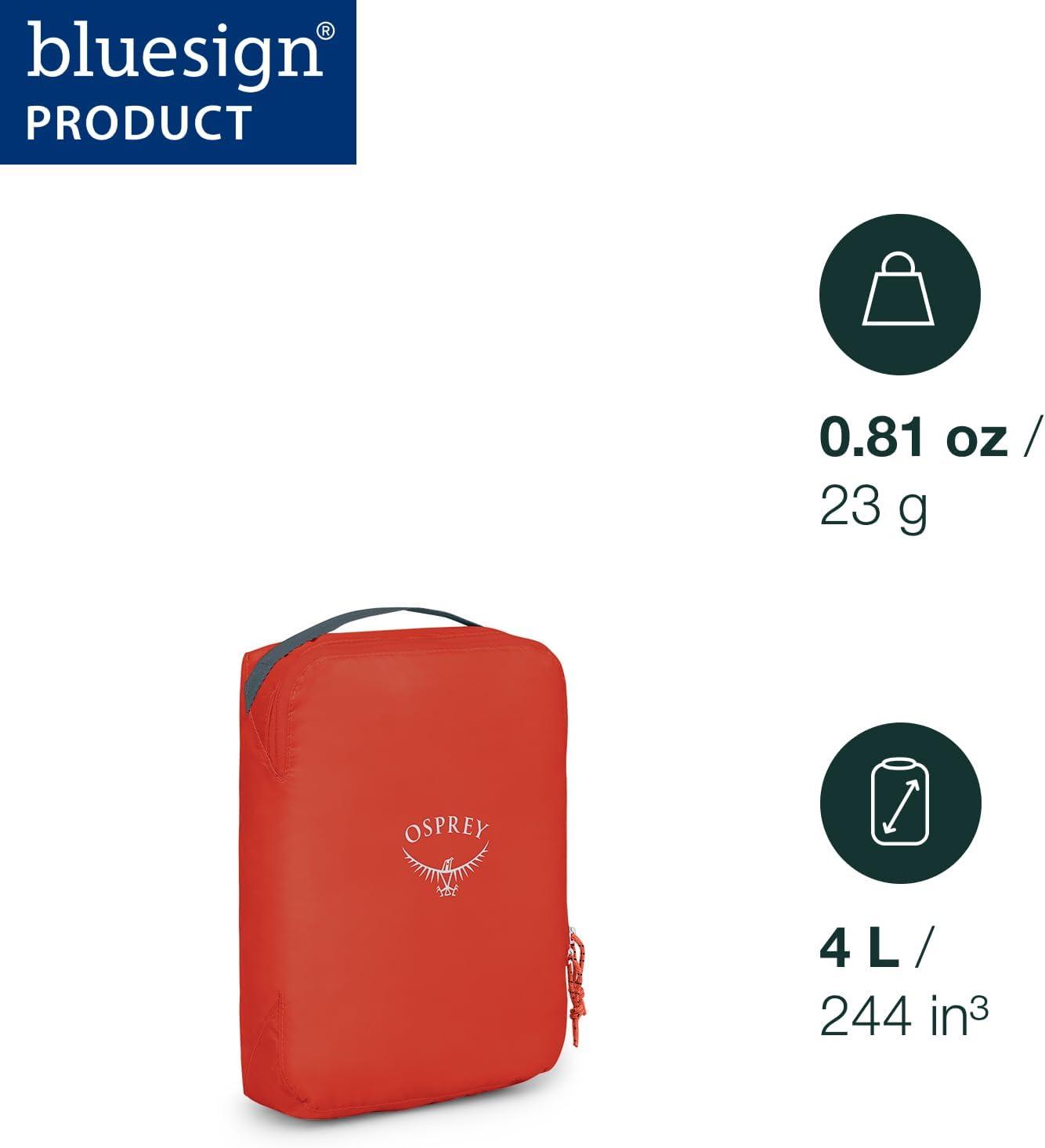 imageOsprey Ultralight Travel Packing Cube Limon SmallWaterfront Blue