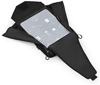 imageOsprey Ultralight Travel Starter Set Includes Small ampamp Medium Packing Cube and Garment Folder Waterfront BlueBlack