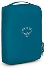 imageOsprey Ultralight Travel Starter Set Includes Small ampamp Medium Packing Cube and Garment Folder Waterfront BlueWaterfront Blue