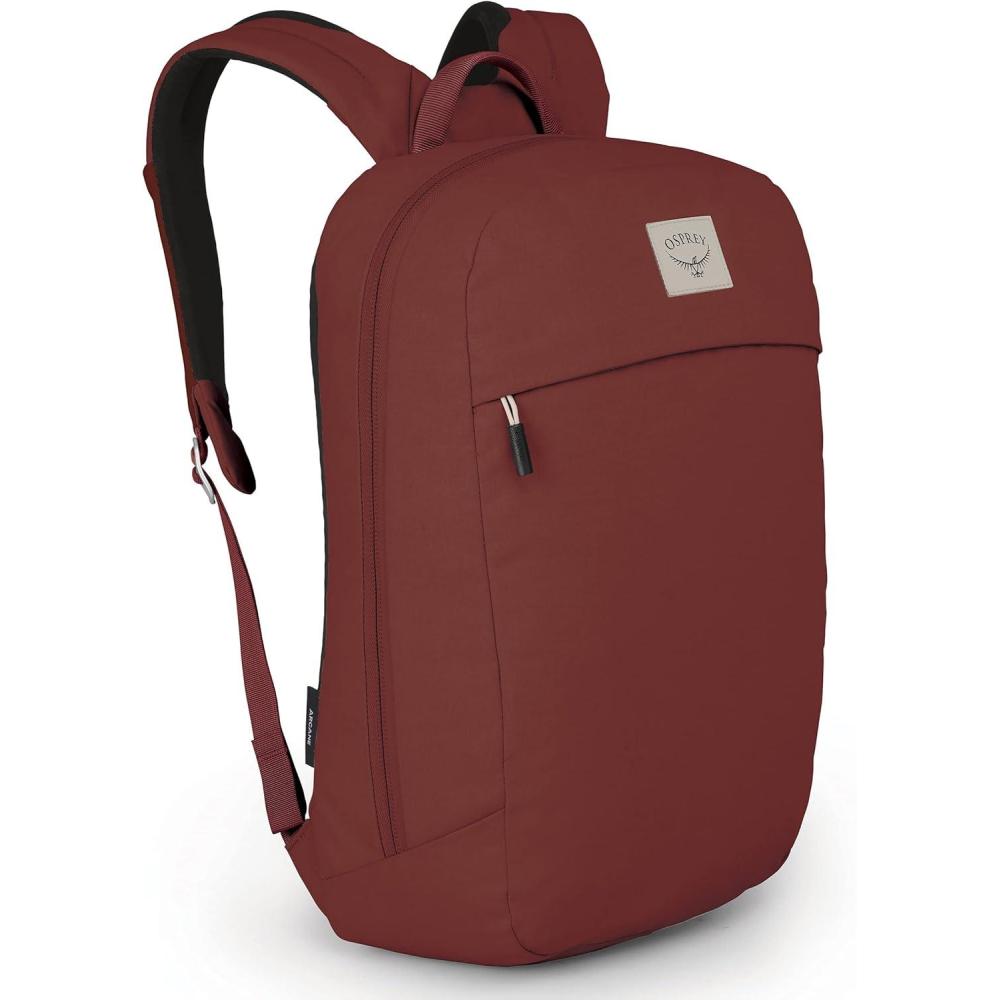 imageOsprey Arcane Large Day Commuter Backpack Stonewash BlackAcorn Red