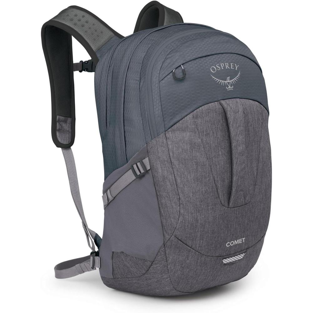 imageOsprey Comet Laptop Backpack BlackTungstenSoundwave Grey Heather