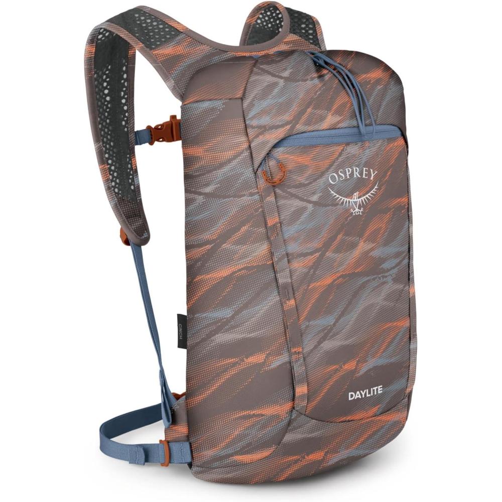 imageOsprey Daylite Cinch Backpack BlackSmoky Desert PrintMagma Brown