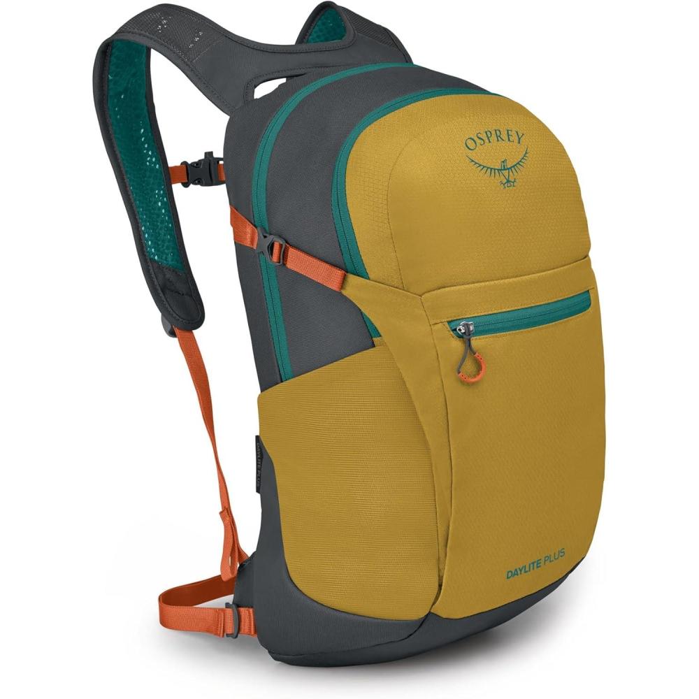 imageOsprey Daylite Plus Commuter Backpack Lightweight Everyday Pack with Laptop Sleeve and Water Bottle Pockets Ideal for Work School and Travel with Versatile Storage Options BlackTumbleweed YellowTunnel Vision
