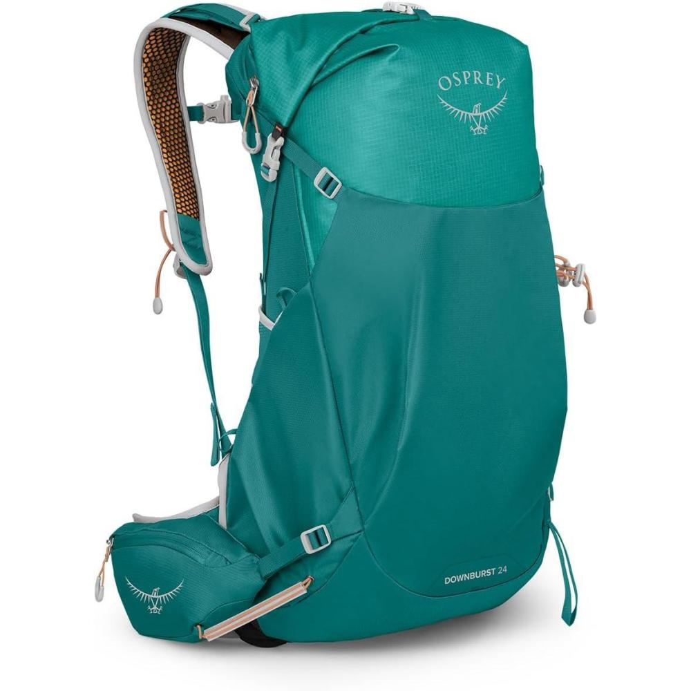 imageOsprey Downburst 24L Womens Hiking Backpack Tidal BlueEscapade Green