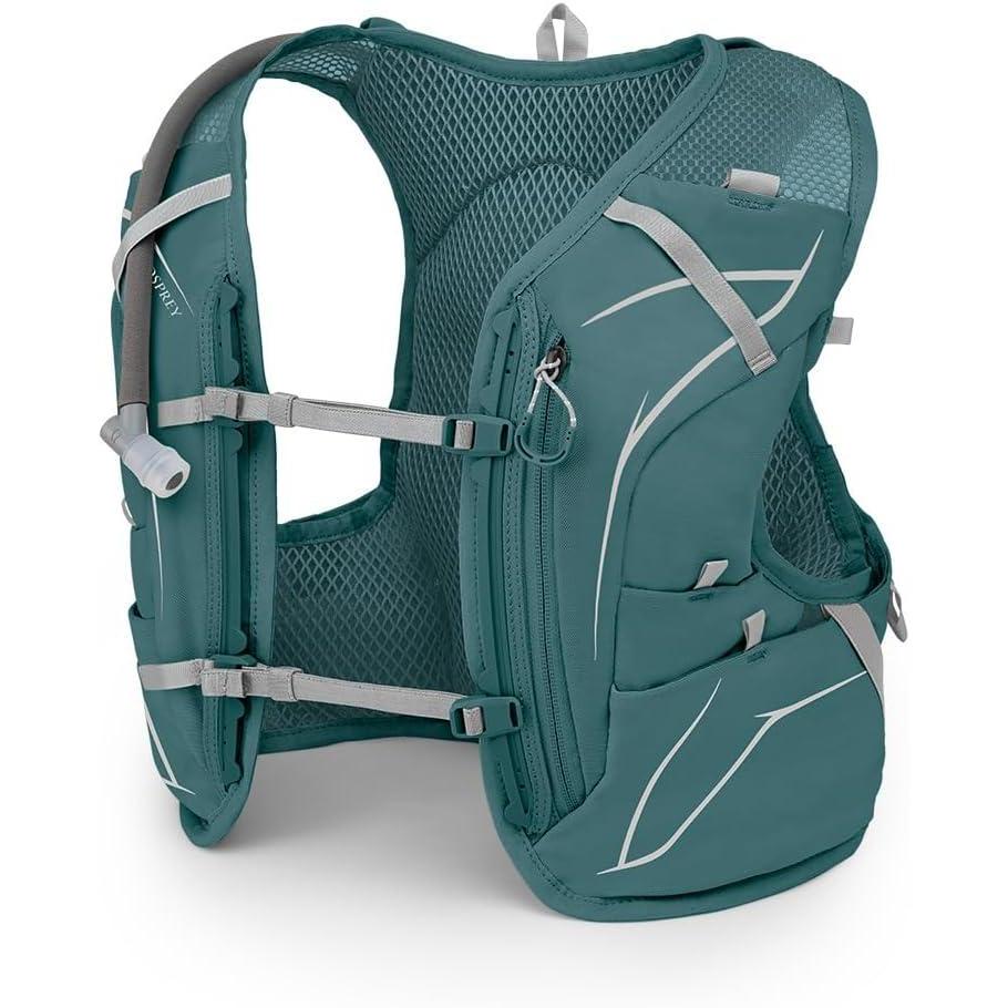 imageOsprey Dyna 6L Womens Running Hydration Vest with Hydraulics ReservoirCascade BlueSilver Lining