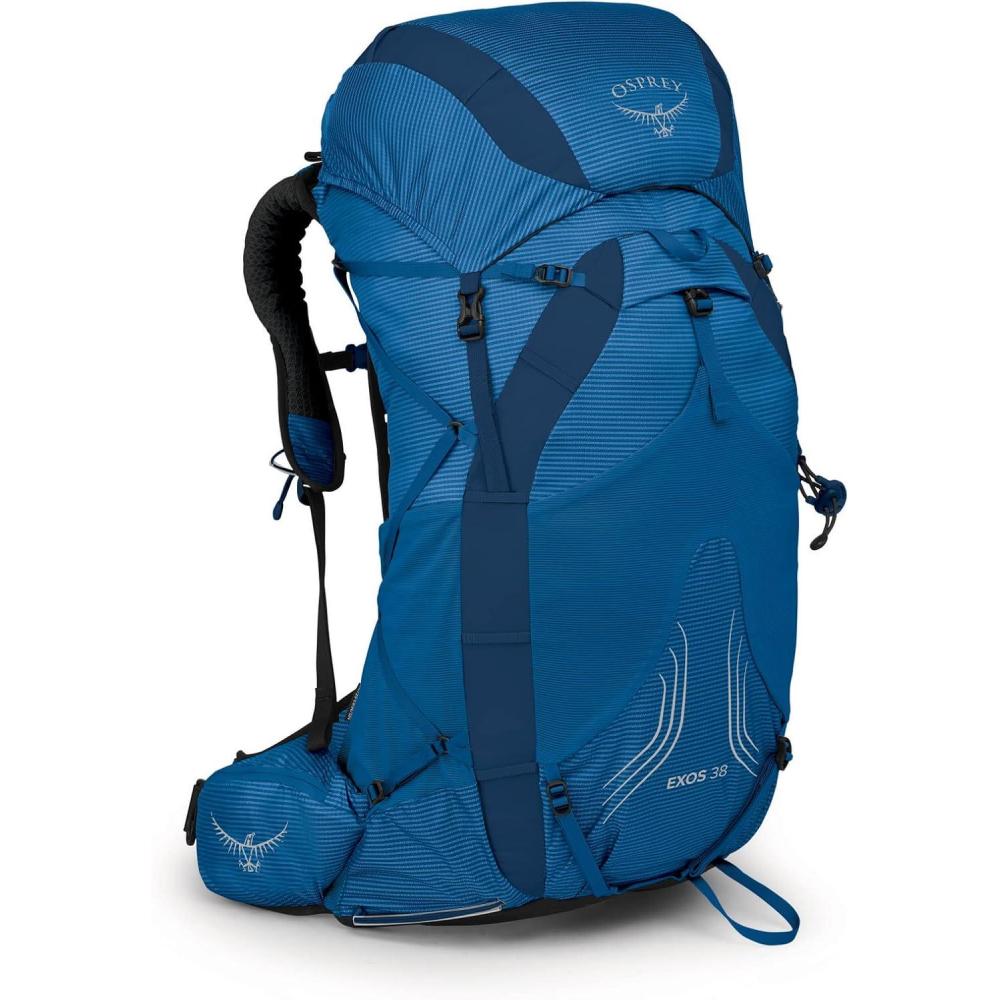 imageOsprey Exos 38 Mens Ultralight Backpacking BackpackBlue Ribbon