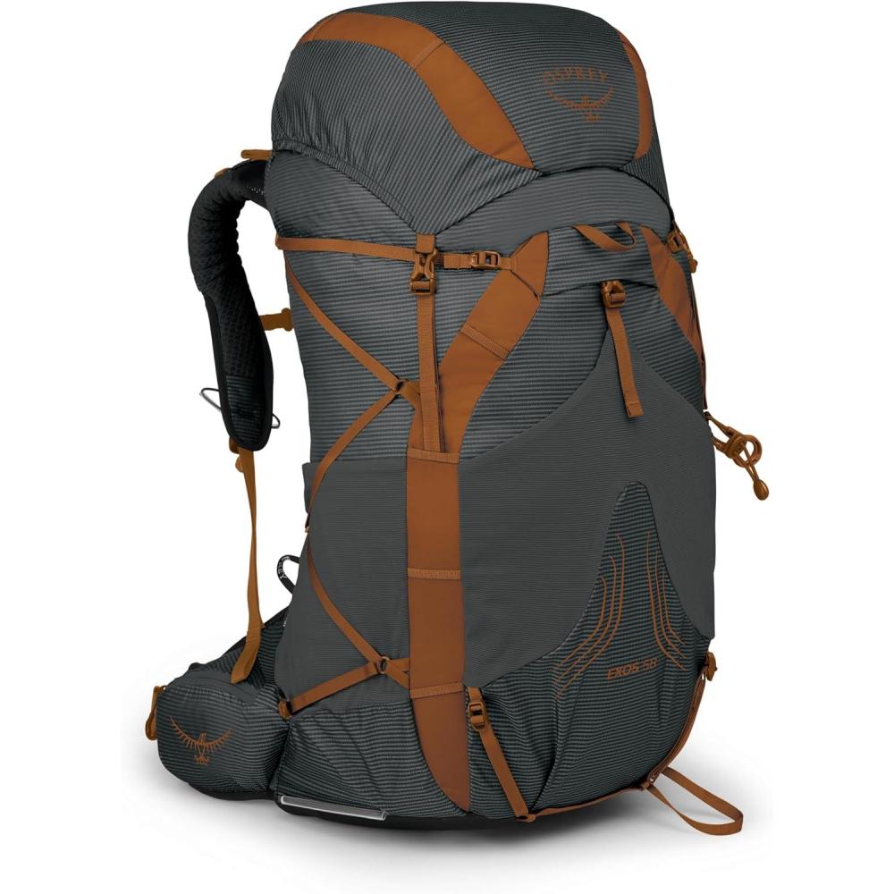 imageOsprey Exos 58 Mens Ultralight Backpacking BackpackDark Charcoal Grey