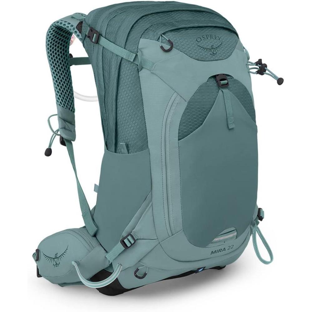 imageOsprey Mira 22L Womens Hiking Backpack with Hydraulics Reservoir Succulent GreenSucculent Green