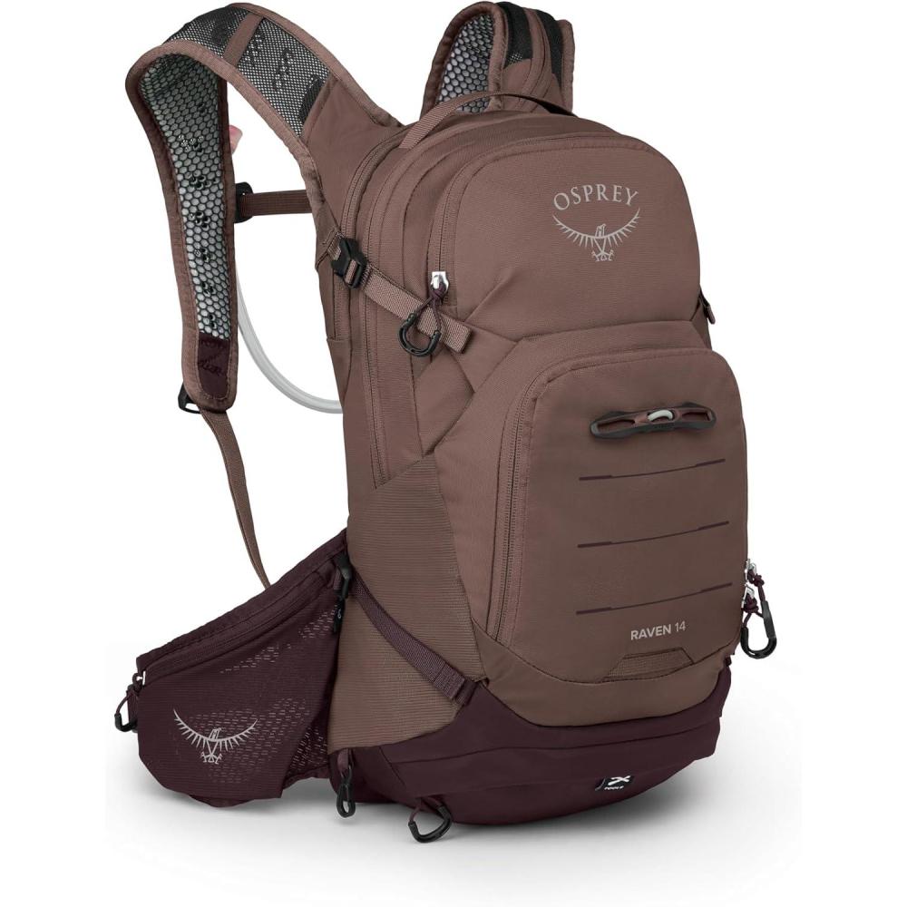 imageOsprey Raven 14L Womens Mountain Biking Backpack with Hydraulics ReservoirMagma Brown