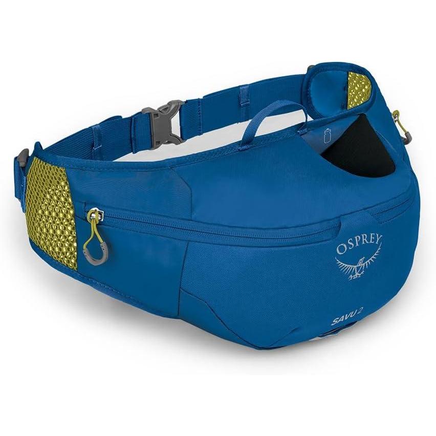 imageOsprey Savu 2L Biking Waist Pack for Men and Women Aprium PurplePostal Blue