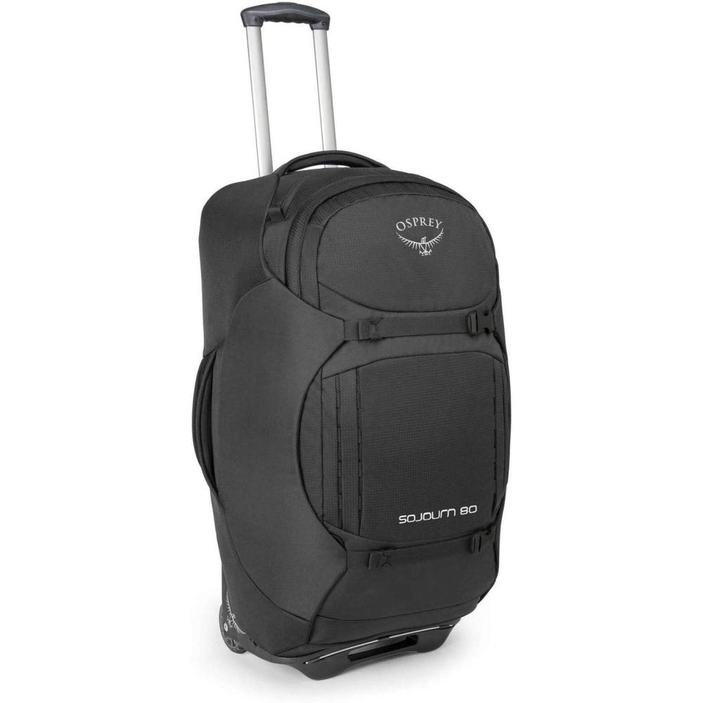 imageOsprey Sojourn Shuttle 36quot130L Wheeled Duffel Luggage Koseret GreenFlash Black