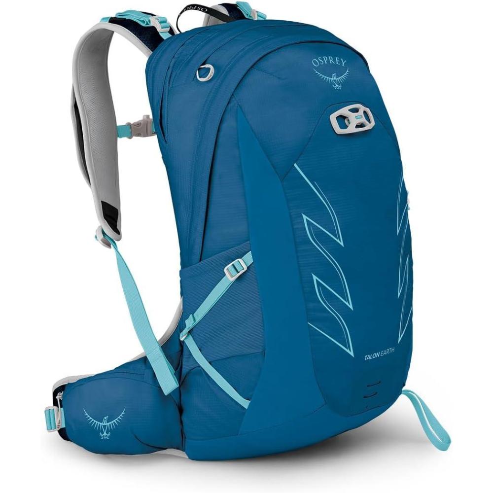 imageOsprey Talon Earth 22L Unisex Hiking Backpack Glacier GreyOcean Blue