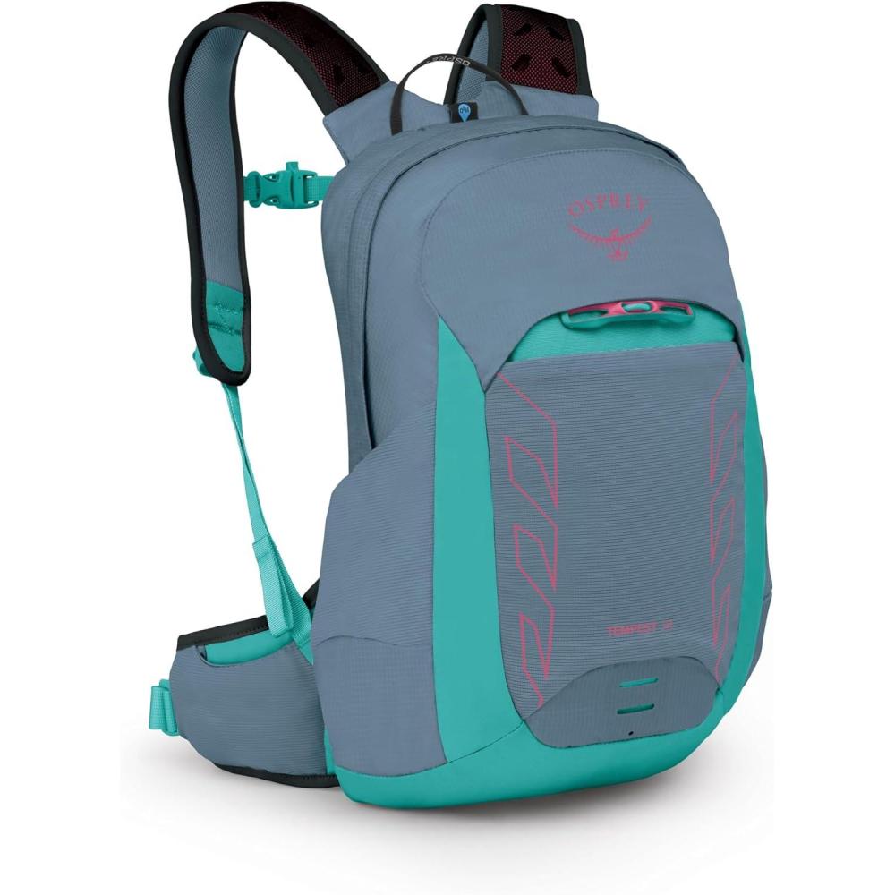imageOsprey Tempest Jr Girls Lightweight Hiking Backpack Kids Adventure Backpack for Travel ampamp Camping TidalSeafoamTidalSeafoam