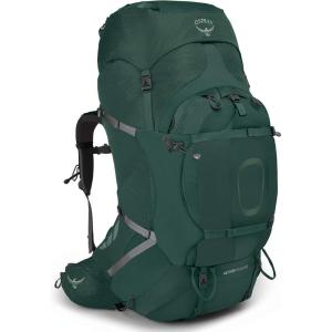 Osprey Aether Plus 100L Men’s Backpacking Backpack, Axo Green, S/M(Axo Green)