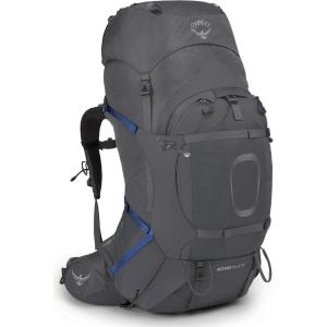 Osprey Aether Plus 70L Men’s Backpacking Backpack, Black, L/XL(Eclipse Grey)