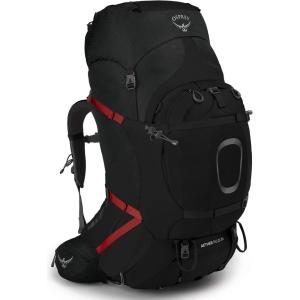 Osprey Aether Plus 85L Men’s Backpacking Backpack, Black, L/XL(Black)