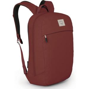 Osprey Arcane Large Day Commuter Backpack, Stonewash Black(Acorn Red)