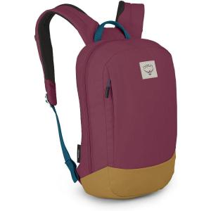 Osprey Arcane Small Day Commuter Backpack, Earl Grey Heather(Allium Red/Brindle Brown3)