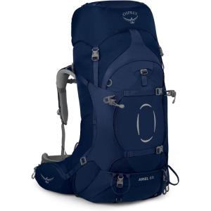 Osprey Ariel 65L Women’s Backpacking Backpack, Ceramic Blue, WM/L, Extended Fit(Ceramic Blue)