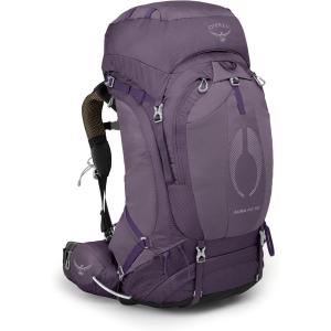 Osprey Aura AG 65L Women’s Backpacking Backpack, Berry Sorbet Red, WM/L(Enchantment Purple)