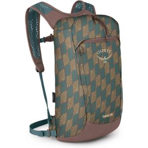 Osprey Daylite Cinch Backpack, Black(Kazuma Print/Magma Brown)