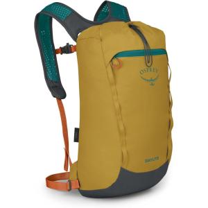 Osprey Daylite Cinch Backpack, Black(Tumbleweed Yellow/Tunnel Vision)
