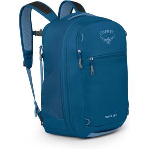 Osprey Daylite Expandable 26+6 Travel Pack, Blue Spikemoss/Alkaline(Night Shift Blue)