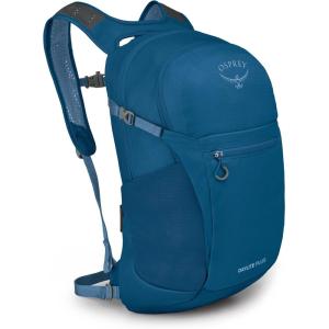 Osprey Daylite Plus Commuter Backpack – Lightweight, Everyday Pack with Laptop Sleeve and Water Bottle Pockets – Ideal for Work, School, and Travel with Versatile Storage Options, Black(Night Shift Blue)