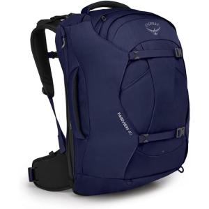 Osprey Fairview 55L Women’s Travel Backpack, Black(Winter Night Blue)