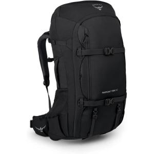 Osprey Farpoint Trek 55L Men’s Travel Backpack, Muted Space Blue(Black)