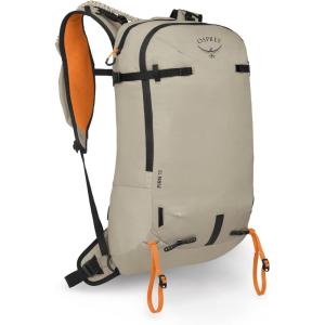 Osprey Firn 18L Ski and Snowboard Backpack – Lightweight Touring Backpack, Euphoria Purple, Medium/Large(Sandy Grey/Tequila Orange)