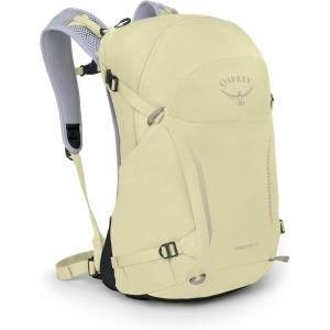 Osprey Hikelite 26L Hiking Backpack for Men and Women – Lightweight Daypack with Breathable Backpanel and Raincover – Ideal for Day Hikes, Travel, and Everyday Use in Any Weather, Black(Stardust Yellow/Gray Wolf)