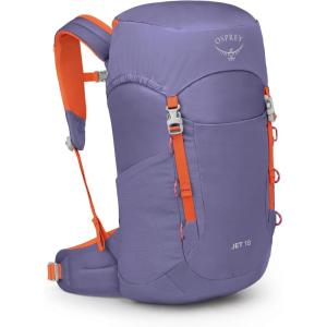 Osprey Jet 18L Kid’s Hiking Backpack, Blue Spikemoss(Euphoria Purple)