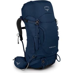 Osprey Kestrel 38L Men’s Backpacking Backpack, Atlas Blue, L/XL(Loch Blue)