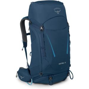 Osprey Kestrel 48L Men’s Backpacking Backpack, Atlas Blue, S/M(Atlas Blue)