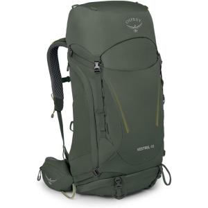 Osprey Kestrel 48L Men’s Backpacking Backpack, Atlas Blue, S/M(Bonsai Green)