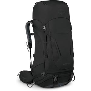 Osprey Kestrel 68L Men’s Backpacking Backpack, Black, S/M(Black)