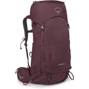 Osprey Kyte 38L Women’s Backpacking Backpack with Hipbelt, Rocky Brook Green, WXS/S(Elderberry Purple)