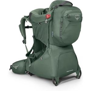Osprey Poco Premium Child Carrier Backpack – Deluxe Kid Carrier for Hiking with Built-in Sunshade, Removable Daypack, and Adjustable Fit – Premium Comfort for Parent and Child(Koseret Green)