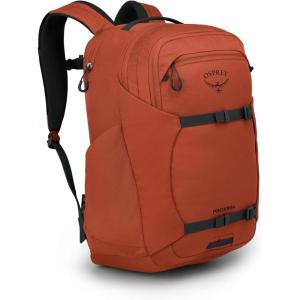 Osprey Proxima 30L Campus Laptop Backpack – Organized Everyday Pack with Tech Storage, Water Bottle Pockets, and Comfortable Carry – Perfect for School, Commute, and Travel, Kazuma Print/Toffee Orange(Firestarter Orange)