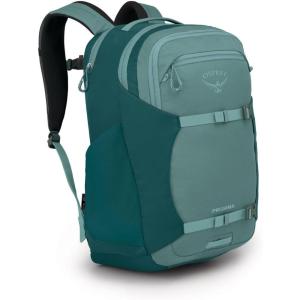Osprey Proxima 30L Campus Laptop Backpack – Organized Everyday Pack with Tech Storage, Water Bottle Pockets, and Comfortable Carry – Perfect for School, Commute, and Travel, Kazuma Print/Toffee Orange(Succulent Green/Deep Teal)