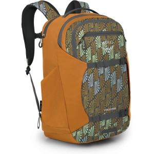 Osprey Proxima 30L Campus Laptop Backpack – Organized Everyday Pack with Tech Storage, Water Bottle Pockets, and Comfortable Carry – Perfect for School, Commute, and Travel, Kazuma Print/Toffee Orange(Kazuma Print Toffee Orange)