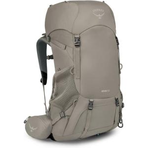 Osprey Renn 65L Women’s Backpacking Backpack, Cascade Blue/Melon Orange(Pediment Grey/Linen Tan)